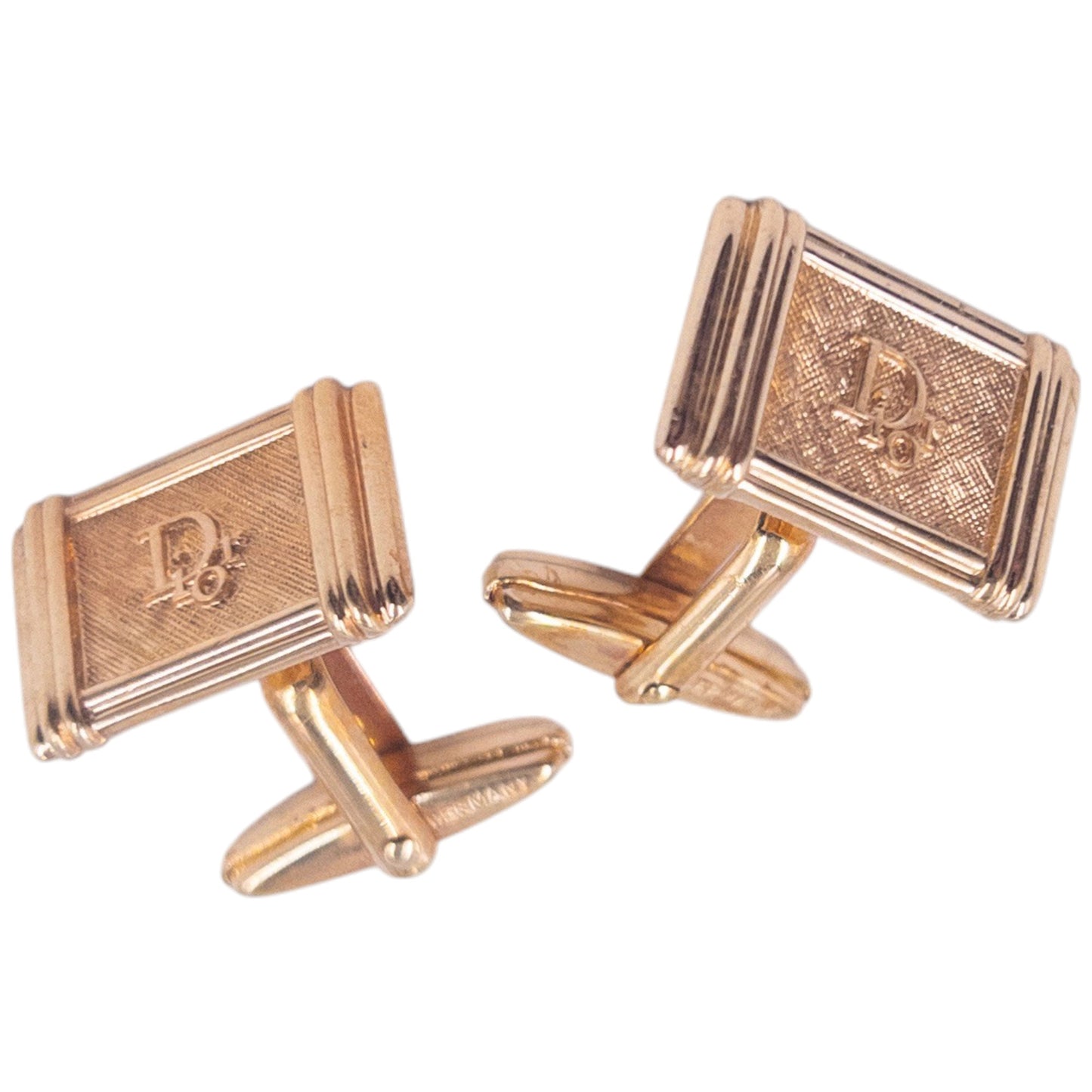 Vintage Dior Embossed Cufflinks