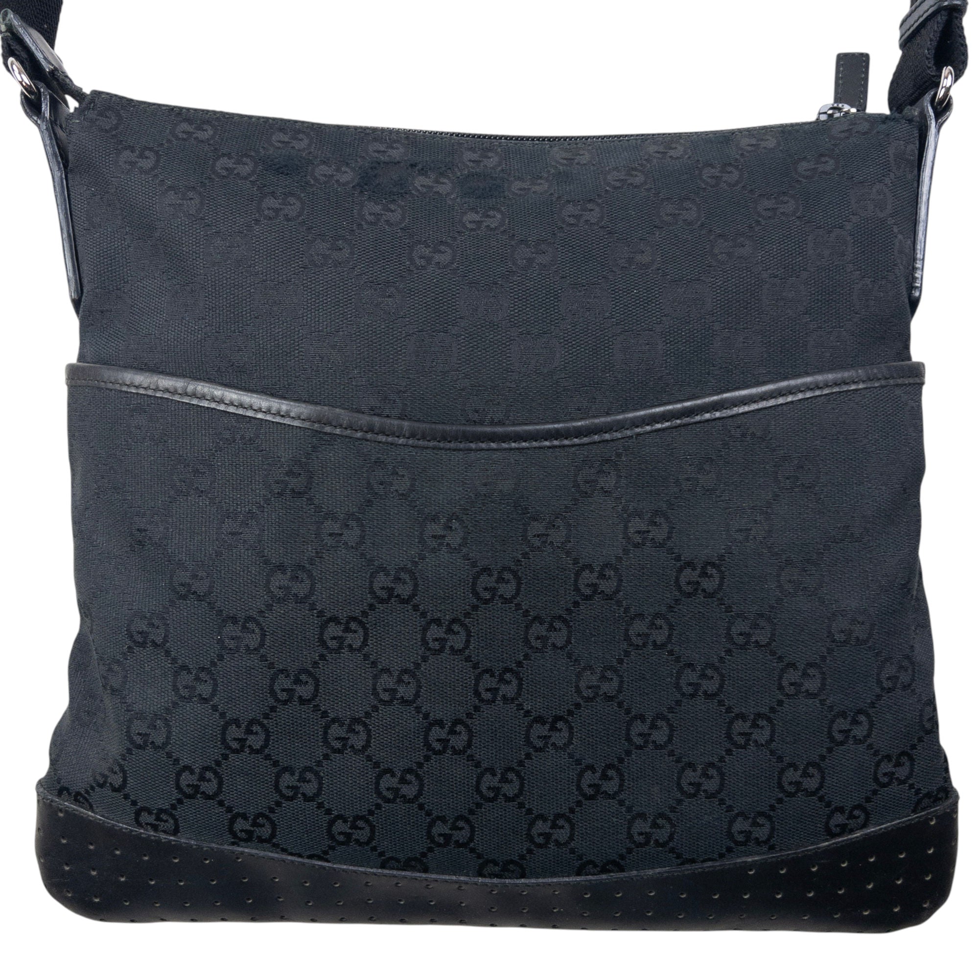 Vintage Gucci Monogram Crossbody Bag