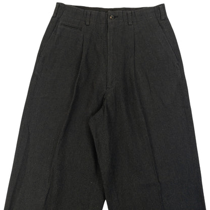 Vintage 90s Comme Des Garçons HOMME Pleated Trousers Size W28