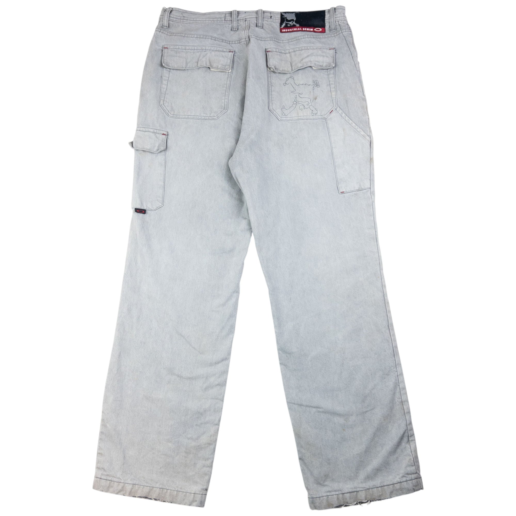 Vintage Oakley Industrial Denim Jeans Size W35
