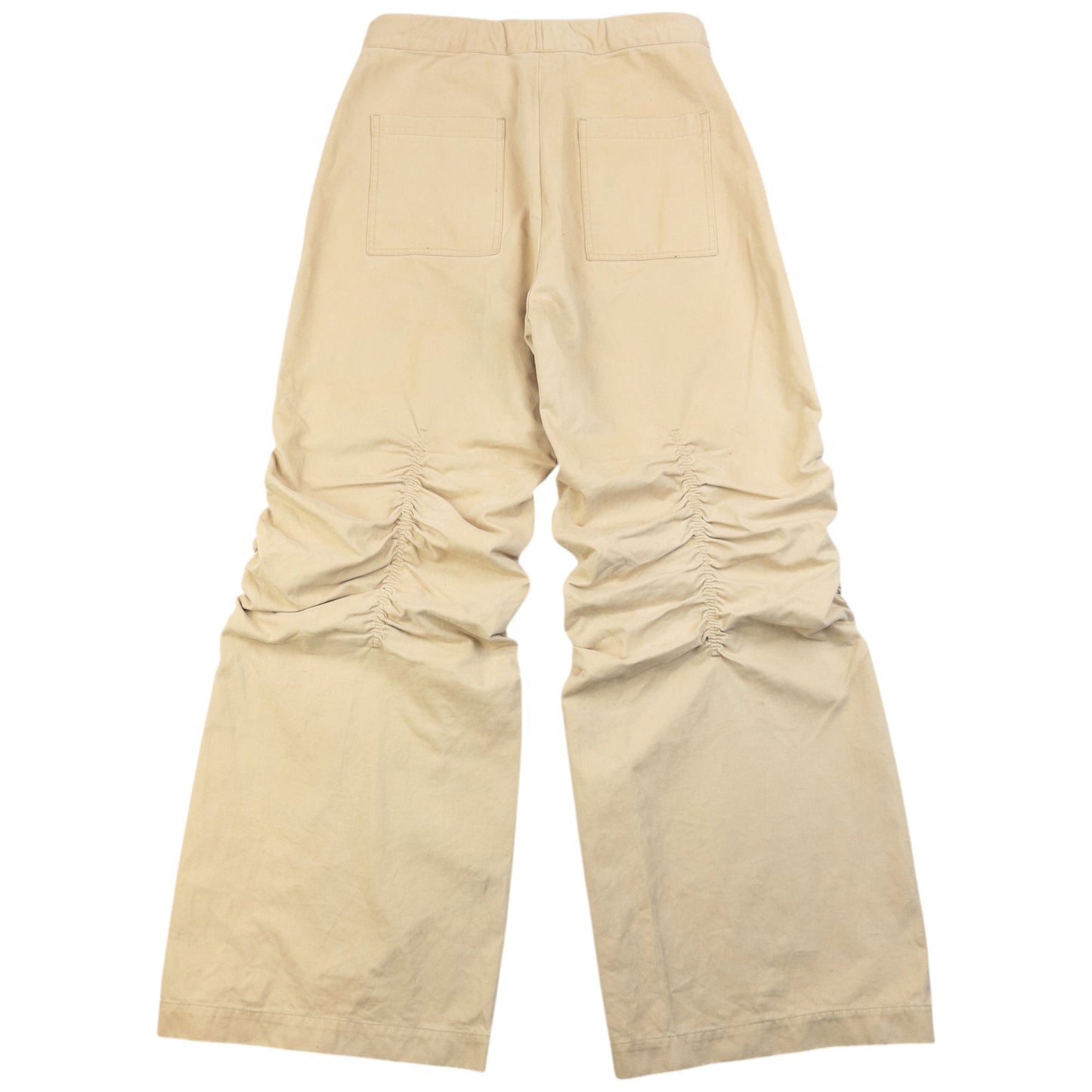 Vintage Maharishi Ruched Wide Leg Trousers Size W29