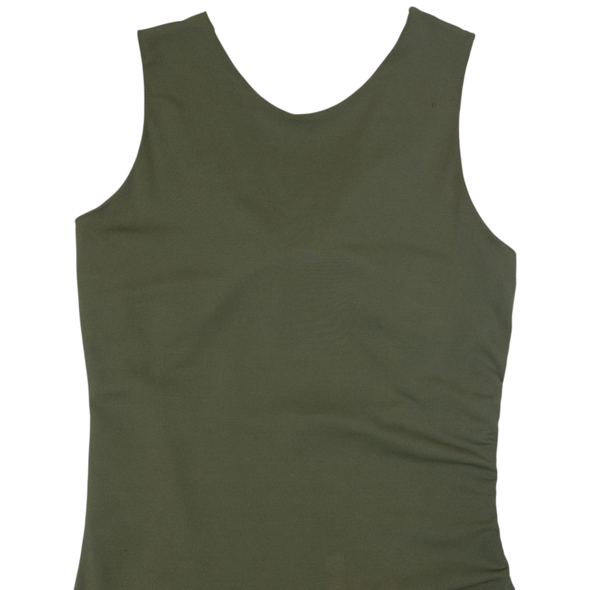 Vintage 2000s Gucci Twist-Back Dress in green, photo 3