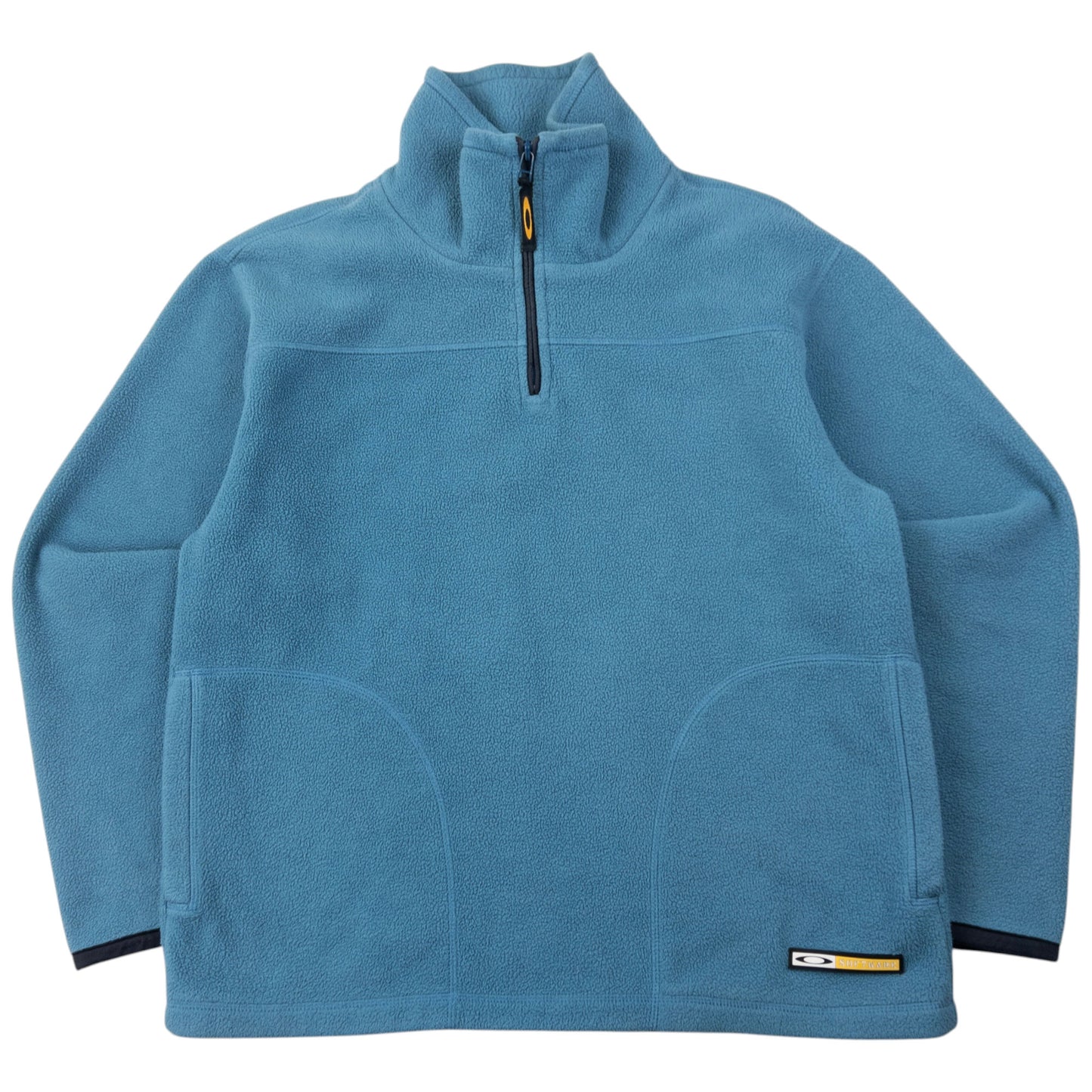 Vintage Oakley Q Zip Fleece Sweatshirt Size M