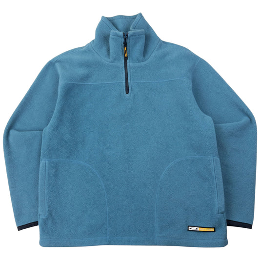 Vintage Oakley Q Zip Fleece Sweatshirt Size M