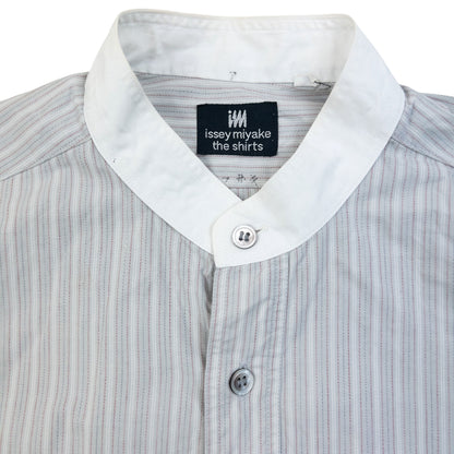 Vintage 2000s Issey Miyake Striped Long Sleeve Button Up Shirt Size S