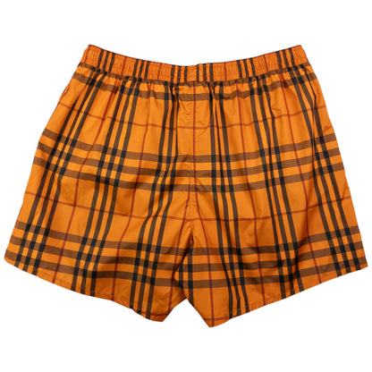 Vintage Burberry Nova Check Swim Shorts Size L
