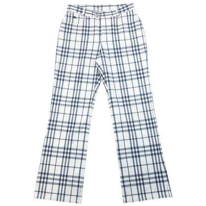 Vintage 2000s Burberry Nova Check Jacket & Trousers Set Womens Size M
