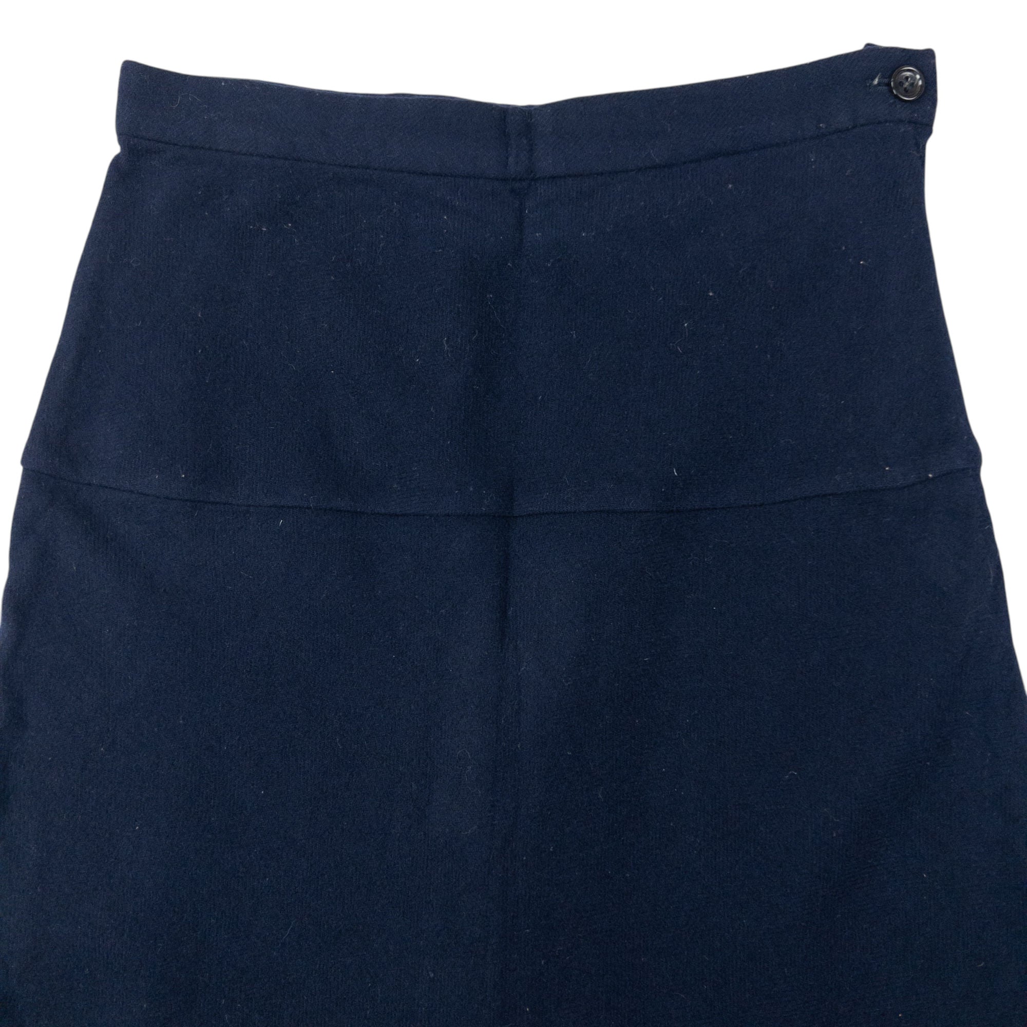 Vintage 2002 Comme Des Garçons Tricot Wool Flared Skirt Womens Size W25