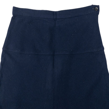 Vintage 2002 Comme Des Garçons Tricot Wool Flared Skirt Womens Size W25