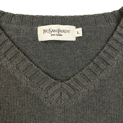 Vintage 2000s YSL Yves Saint Laurent Knit Jumper Size M