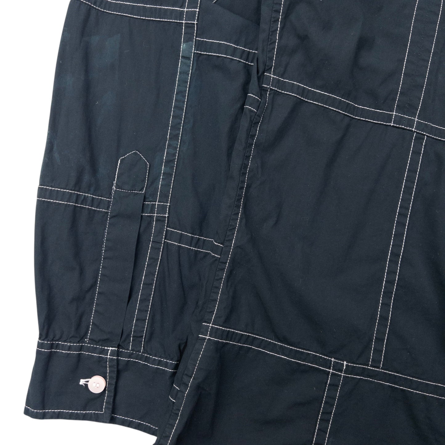 Vintage 2000s Armani Jeans Contrast Long Sleeve Button Up Shirt Size L