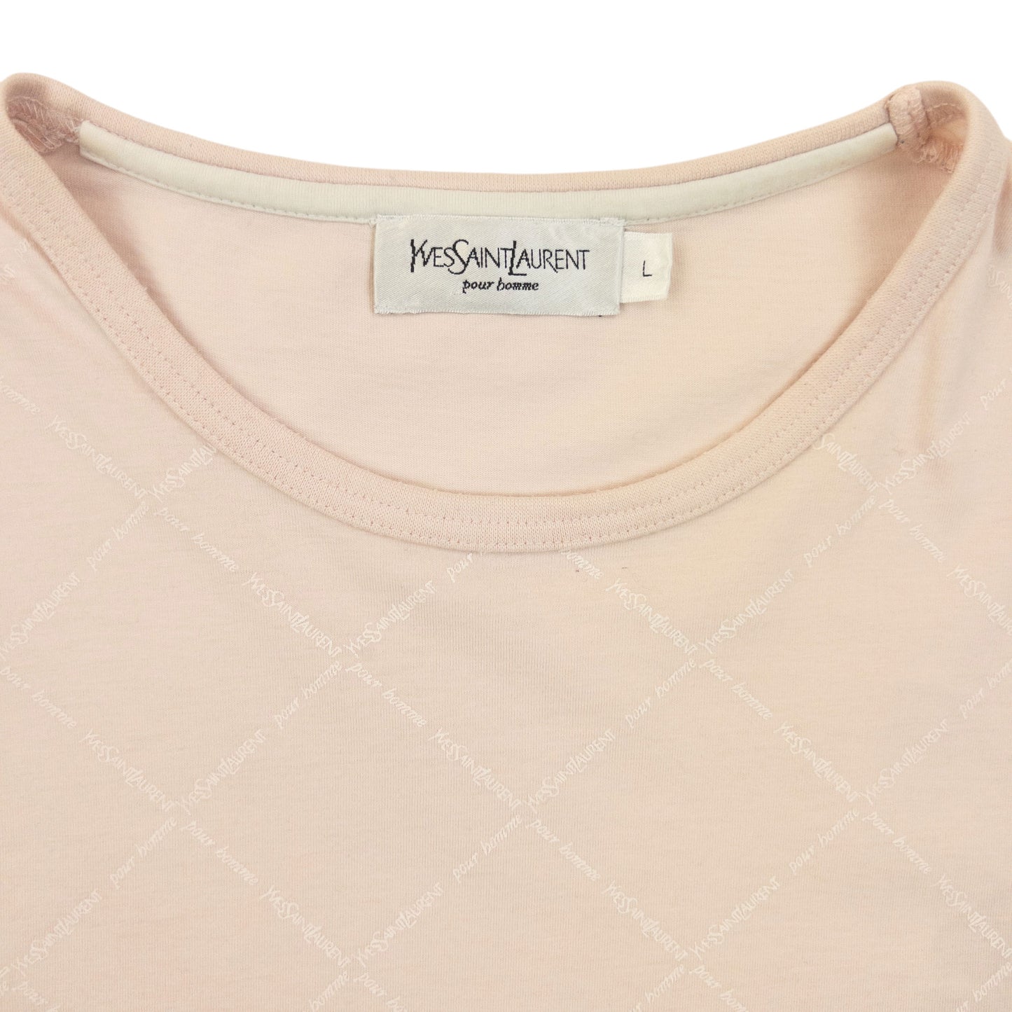 Vintage 2000s YSL Yves Saint Laurent Checkered T Shirt Size S