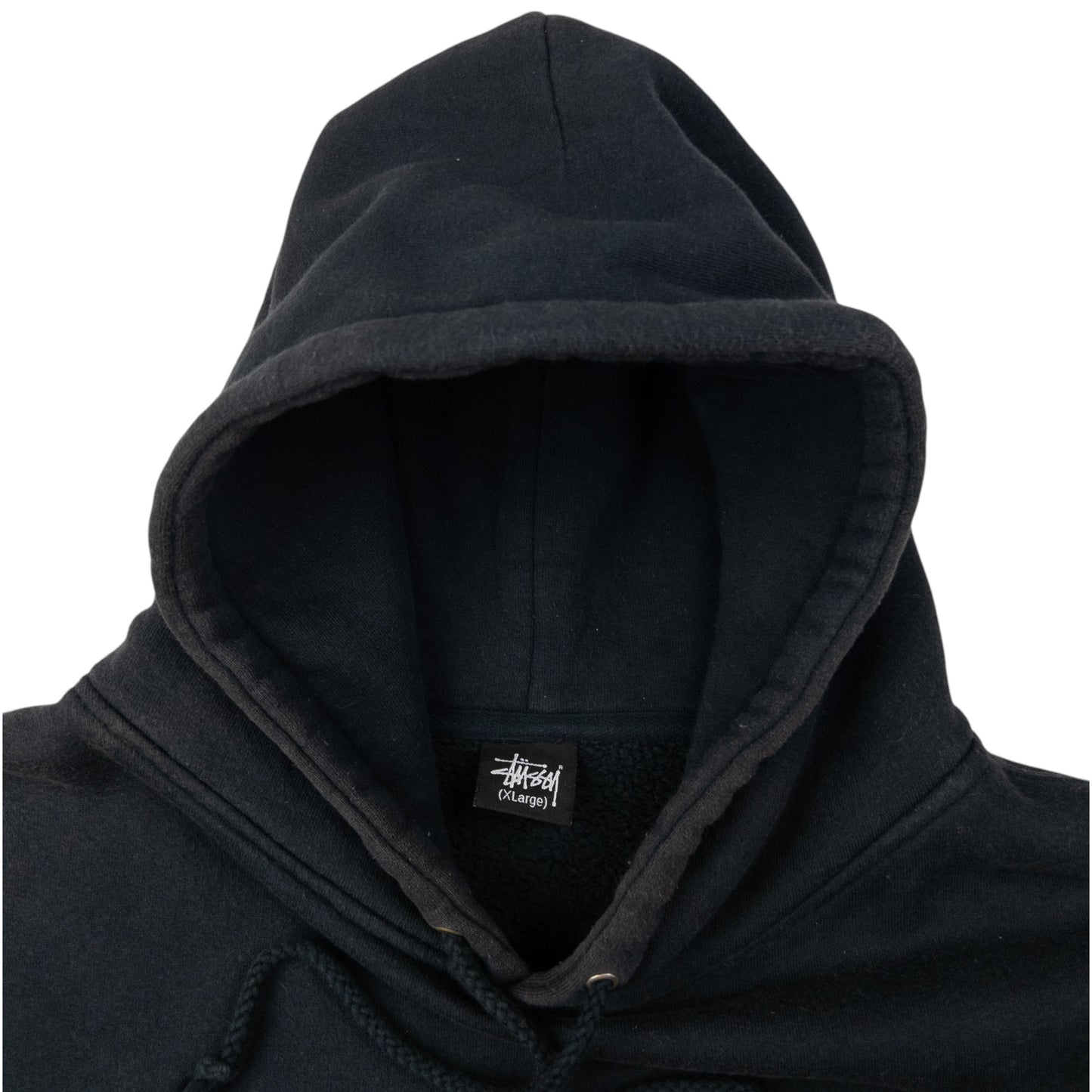 Vintage Stussy NYTLA Tartan Graphic Hoodie Size XL