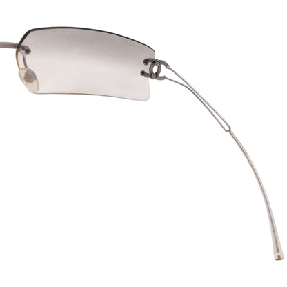 Vintage 2000s Chanel Rimless Sunglasses