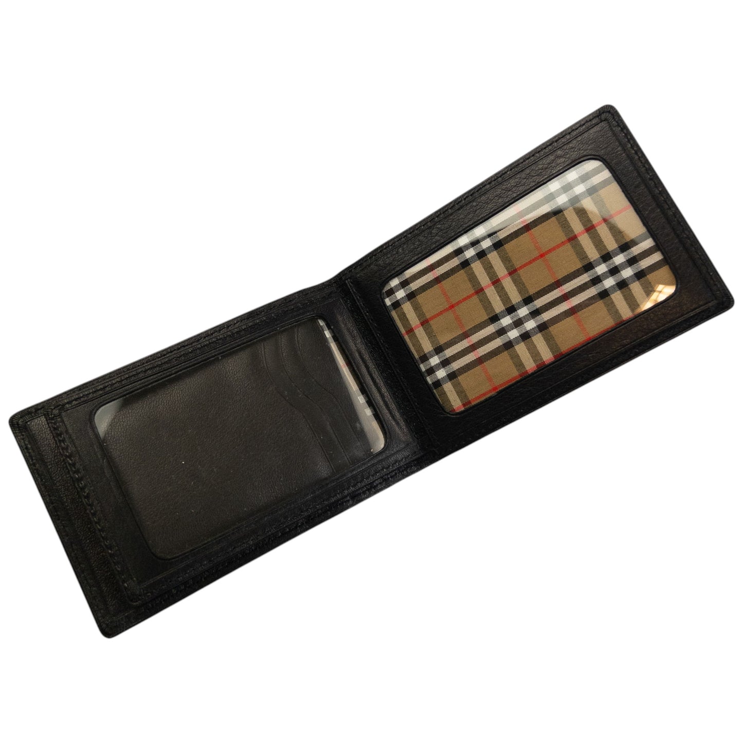 Vintage 90s Burberry Leather Card Holder