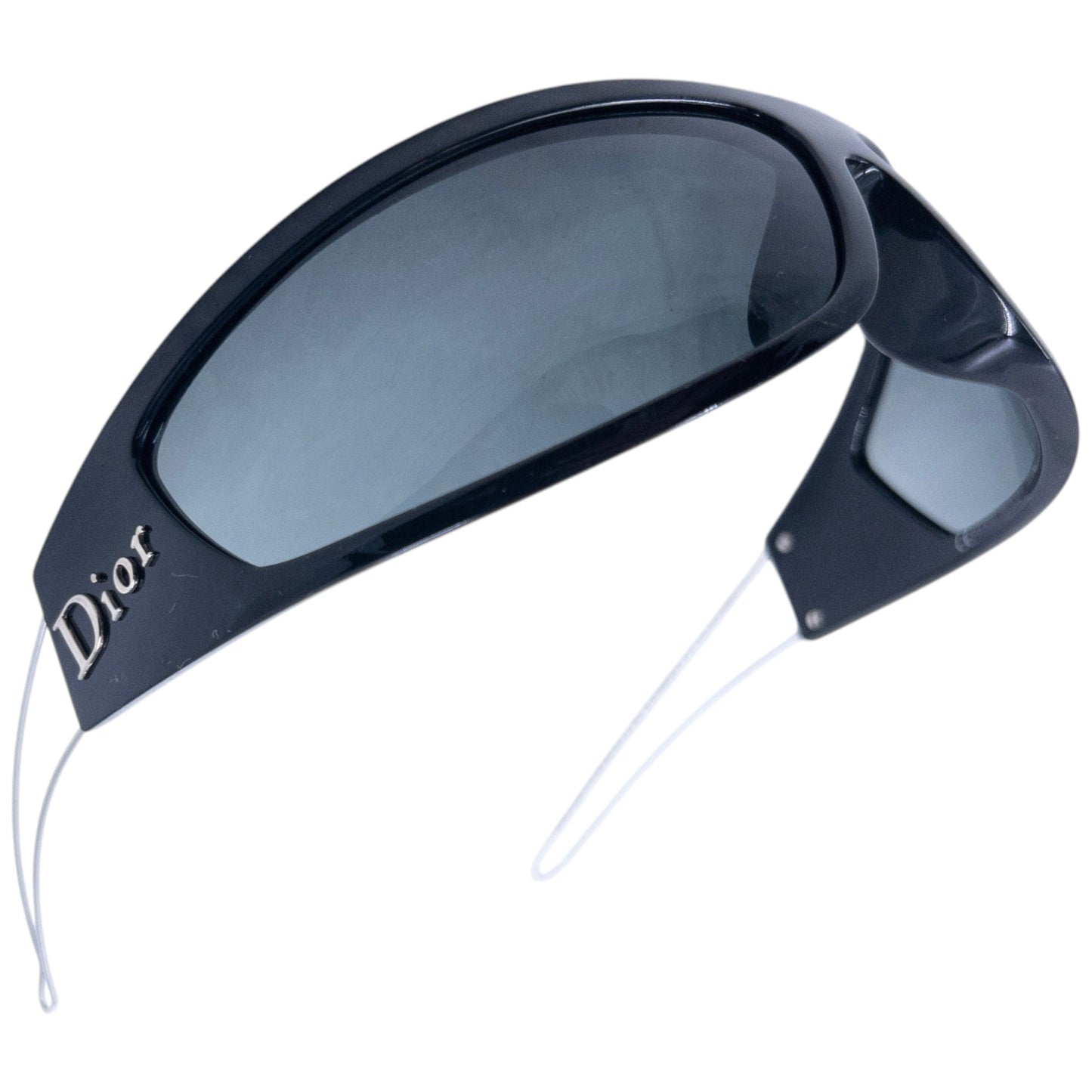 Vintage 2000s Dior Colourfull Wire Frame Shield Sunglasses