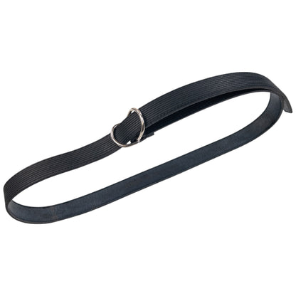 Vintage 90s Comme Des Garçons Ribbed Leather Belt Size M