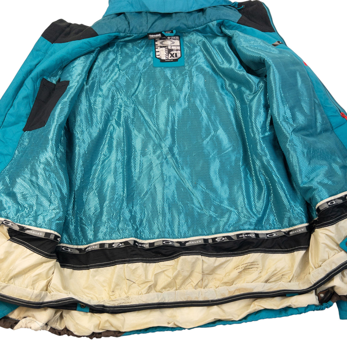 Vintage 2000s Oakley Zip Up Snowboarding Jacket Size XL