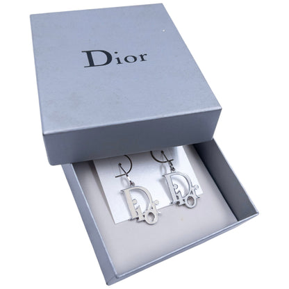 Vintage Dior Logo Earrings