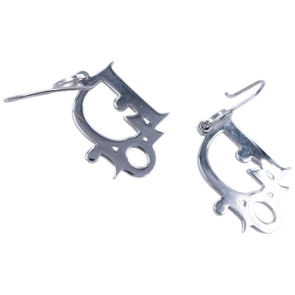 Vintage Dior Logo Earrings