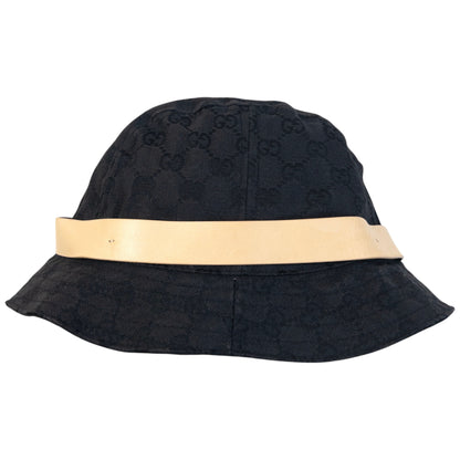 Vintage 2000s Gucci Monogram Bucket Hat Size L