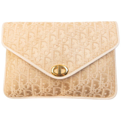 Vintage 90s Dior Monogram Clutch Bag