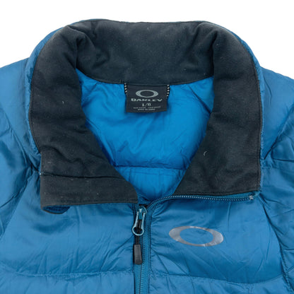 Vintage 2000s Oakley Zip Up Puffer Jacket Size L