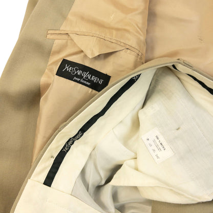 Vintage 90s YSL Yves Saint Laurent Jacket & Trousers Suit Set Size XL