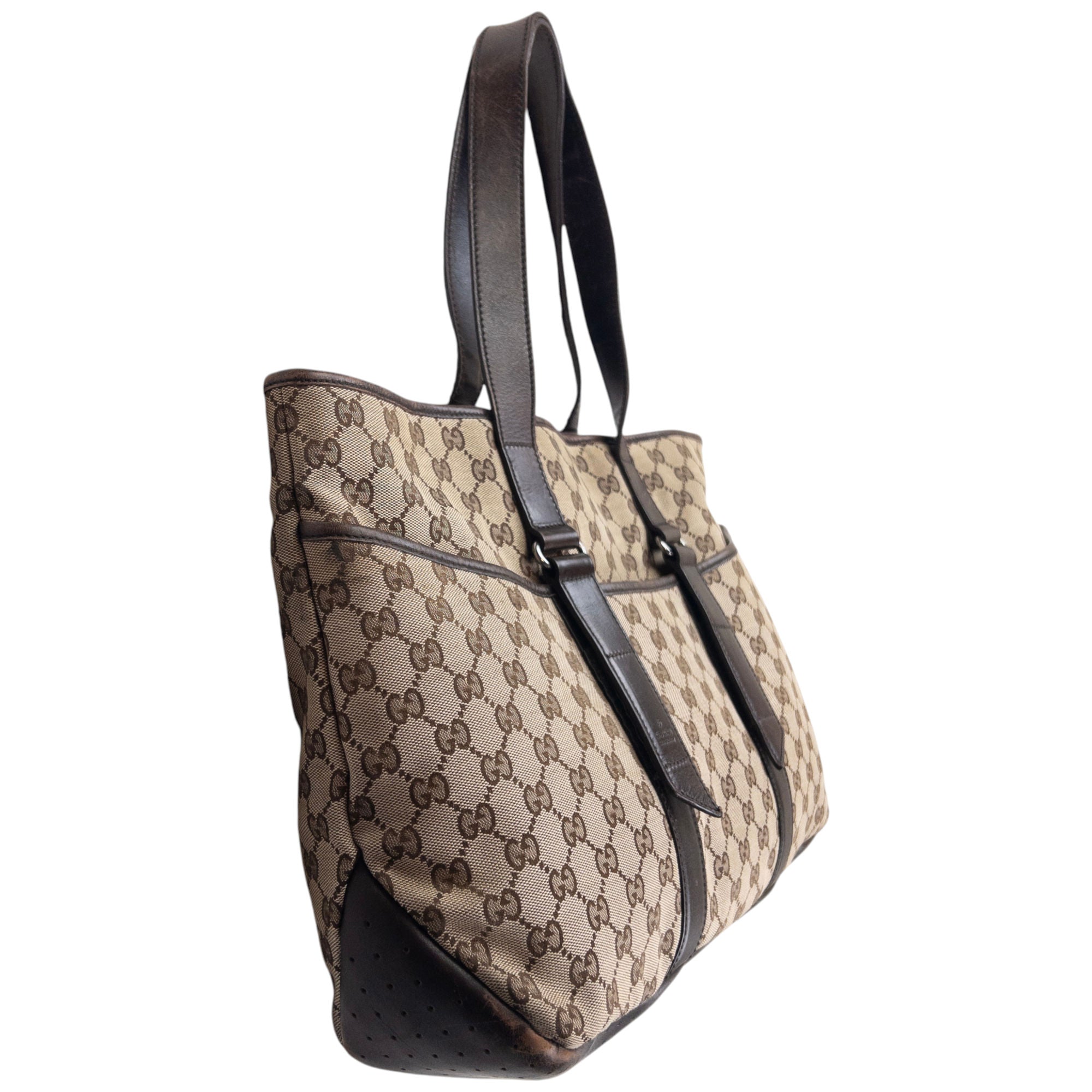 Vintage 2000s Gucci Monogram Shoulder Bag