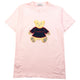 Vintage 90s Burberry Embroidered Teddy Bear T Shirt Womens Size S