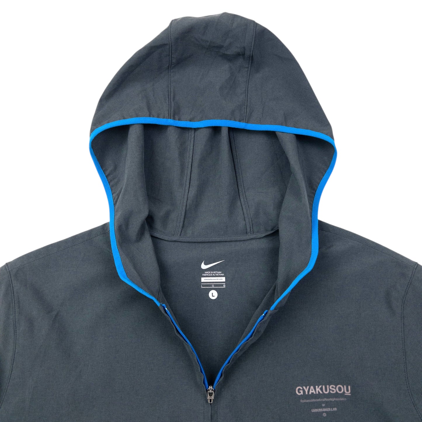Vintage 2012 Nike Gyakusou Undercover Lab Reverse Running Club Jacket Size L