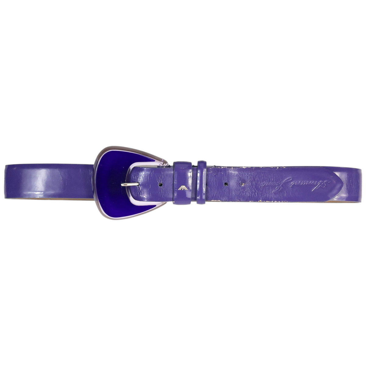 Vintage 2000s Armani Jeans Leather Belt Size L