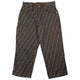 Vintage Fendi Monogram High Waisted Cropped Trousers Size W26