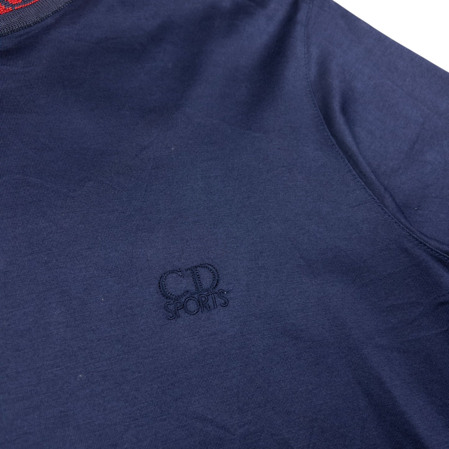 Vintage Dior Sports Monogram Long Sleeve Turtleneck Top Womens Size L
