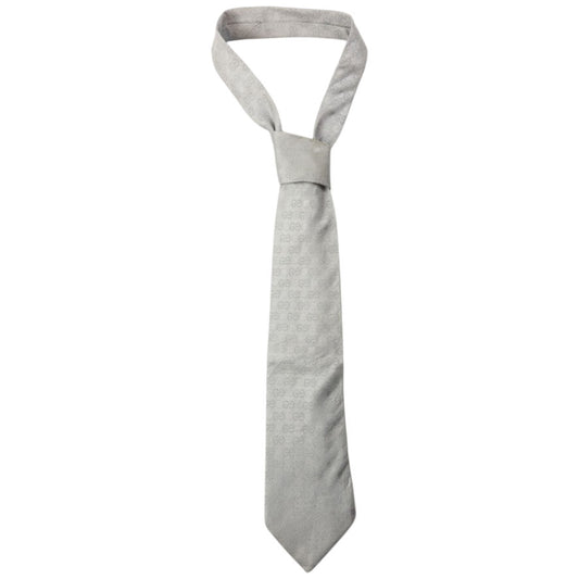 Vintage Gucci Monogram Silk Tie