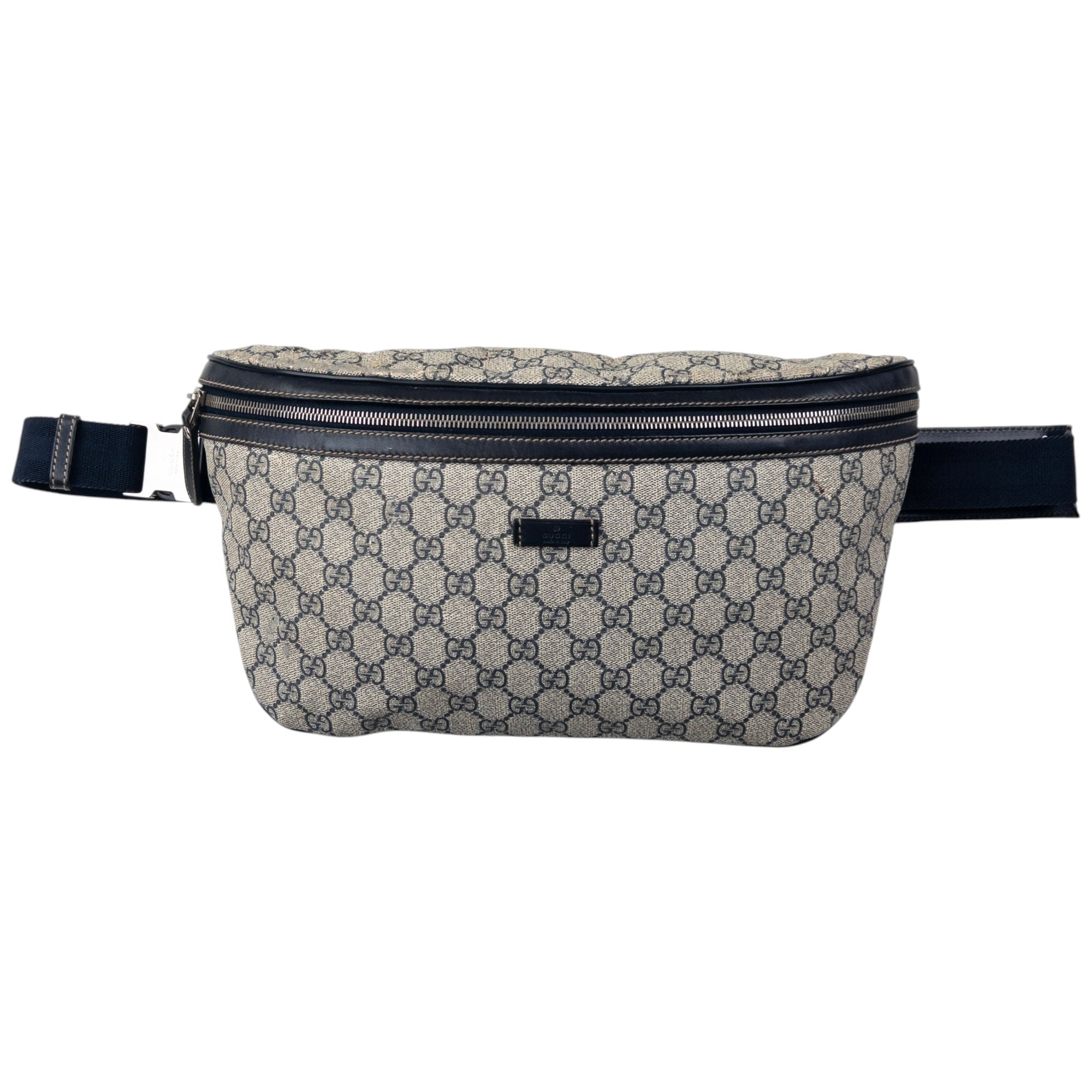 Vintage Gucci Monogram Crossbody Bag
