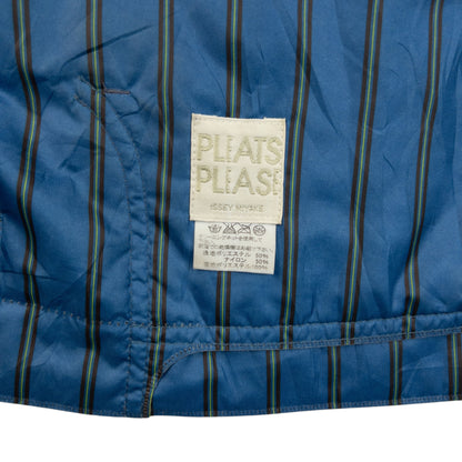 Vintage 90s Pleats Please By Issey Miyake Iridescent Jacket Size XS
