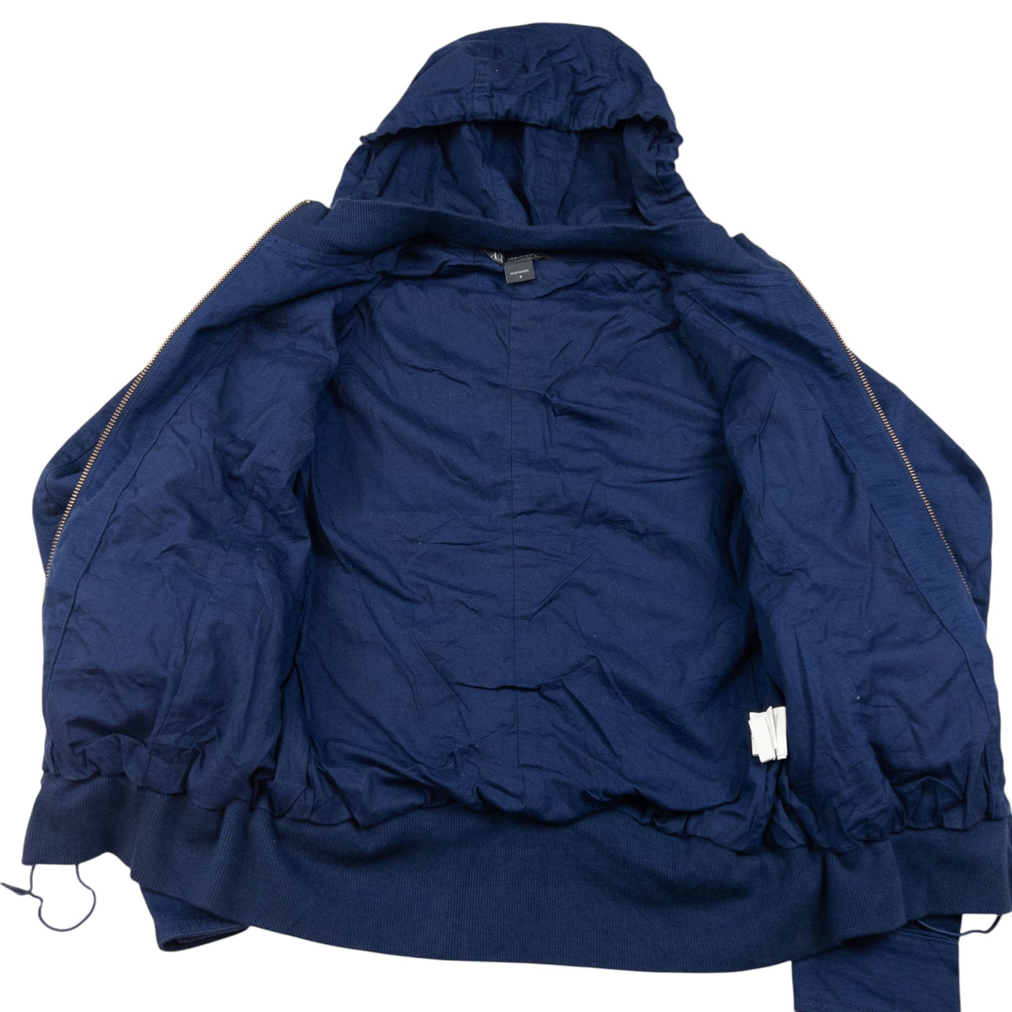 Vintage Armani Exchange Ruched Cargo Jacket Womens Size S