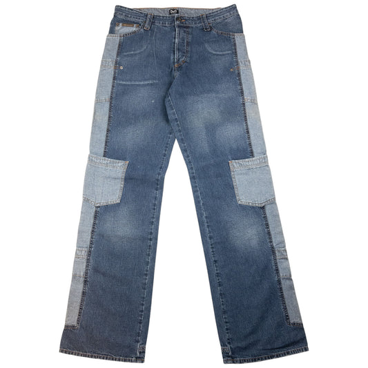 Vintage Dolce & Gabbana Patchwork Denim Jeans Size W33