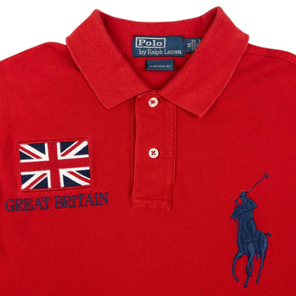 Vintage Polo Ralph Lauren Great Britain Polo Shirt Size M
