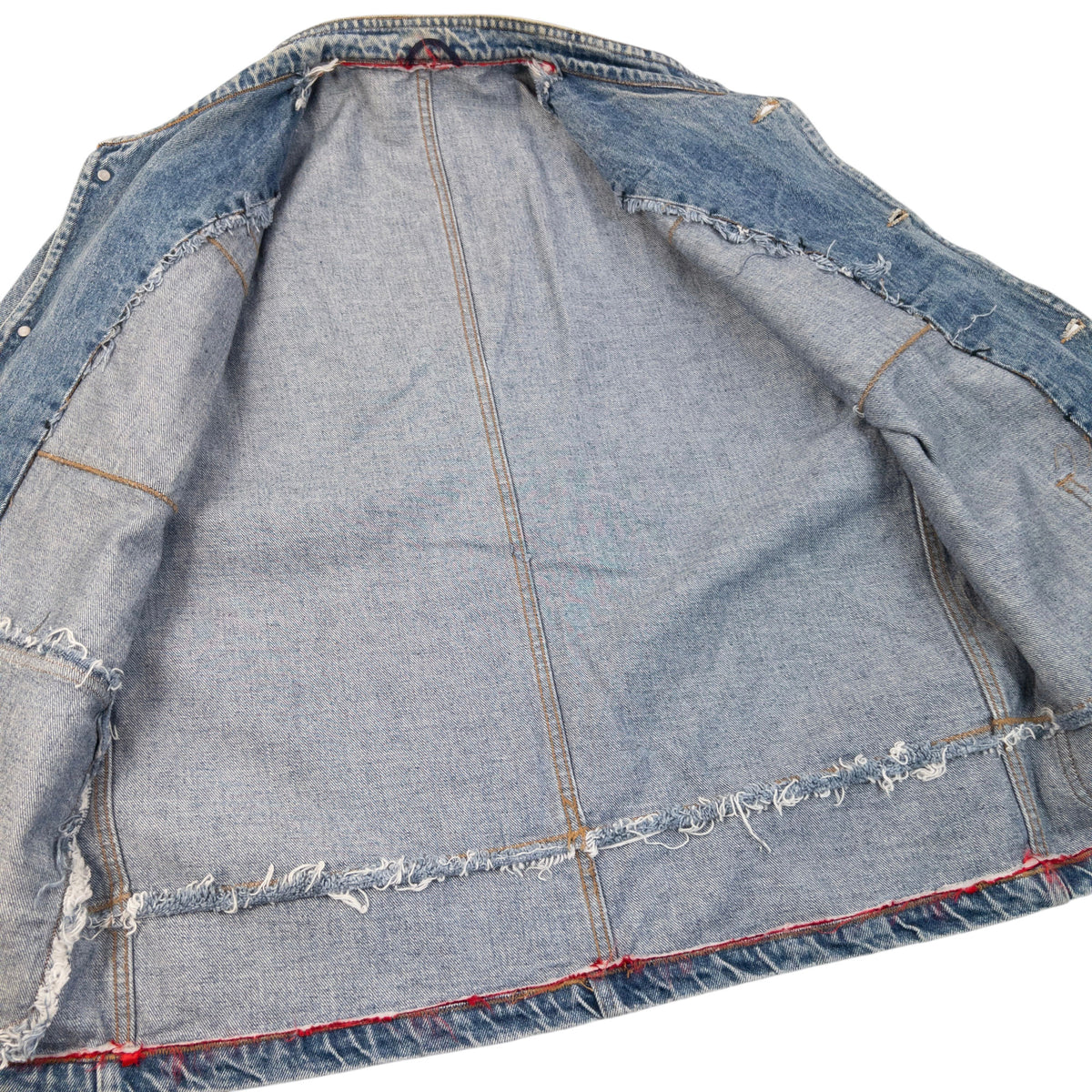 Vintage 80s Marithe + Francois Girbaud Button Up Denim Jacket Size L
