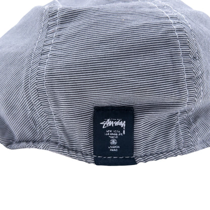Vintage Stussy Striped Flat Cap Hat
