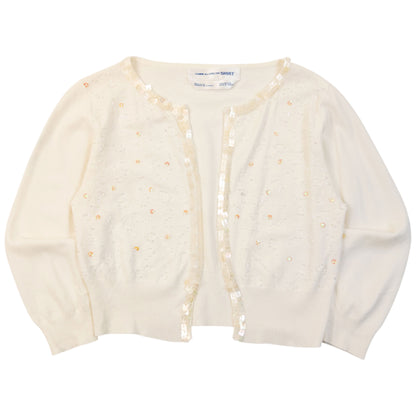 Vintage 2000s Comme Des Garçons Sequin Cardigan Womens Size XS