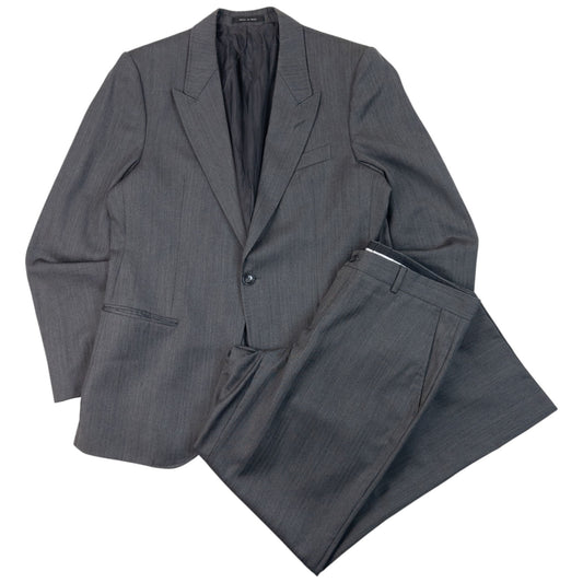 Vintage 2000s Emporio Armani Jacket & Trousers Suit Set Size L