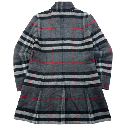 Vintage 2000s Burberry Nova Check Wool Jacket Womens Size S