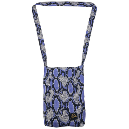 Vintage Needles Lightweight Snakeskin Pattern Crossbody Bag