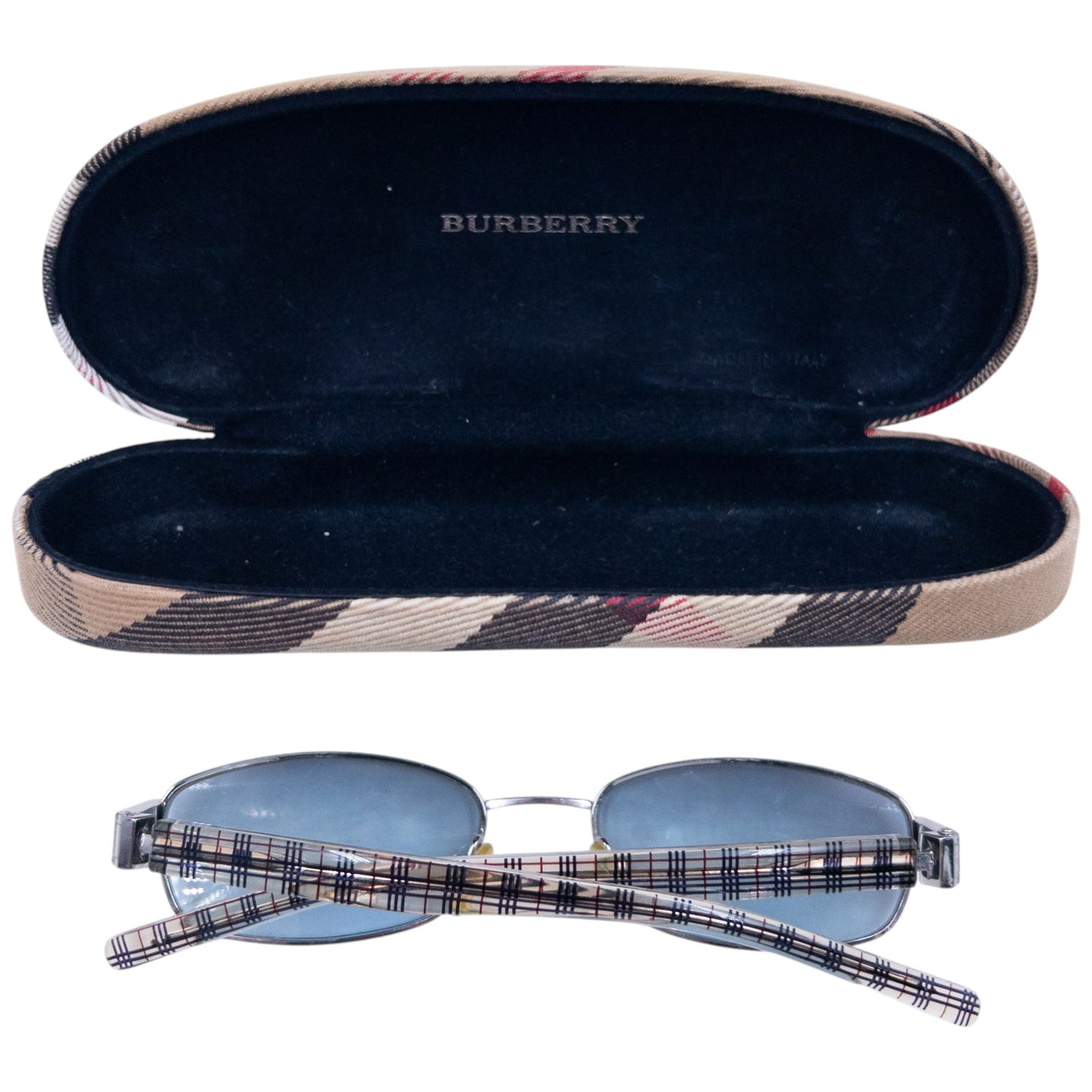Vintage 2000s Burberry Nova Check Sunglasses