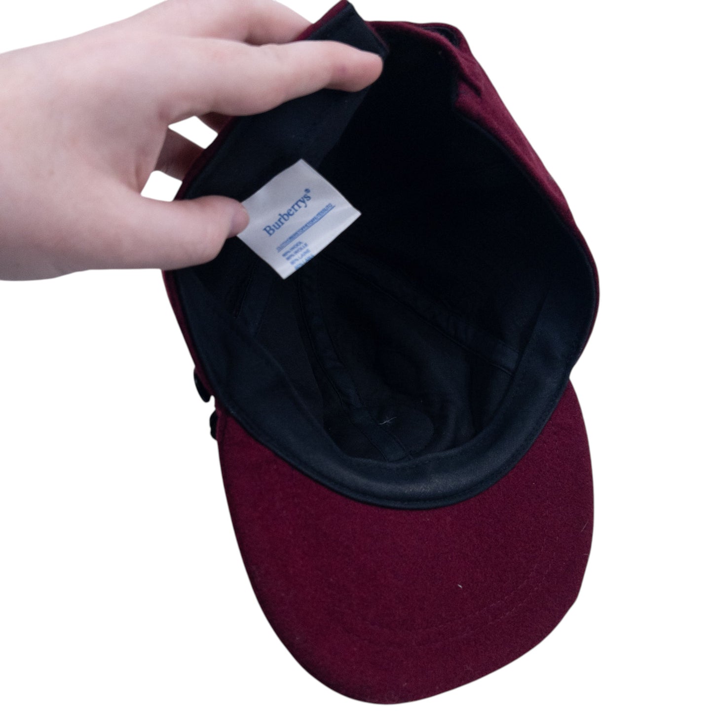 Vintage 90s Burberry Wool Hat