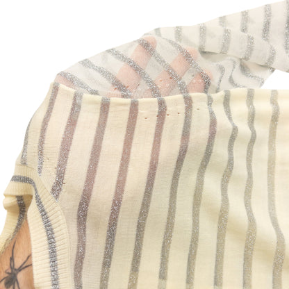 Vintage 2000s Comme Des Garçons Tricot Striped Jumper Womens Size S