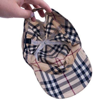 Vintage 2000s Burberry Nova Check Hat